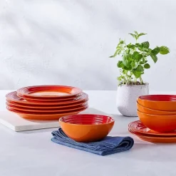 Conjunto 12 piezas cerámicas para servir de Le Creuset