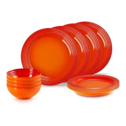 Conjunto 12 piezas cerámicas para servir de Le Creuset