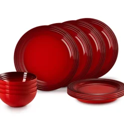 Conjunto 12 piezas cerámicas para servir de Le Creuset