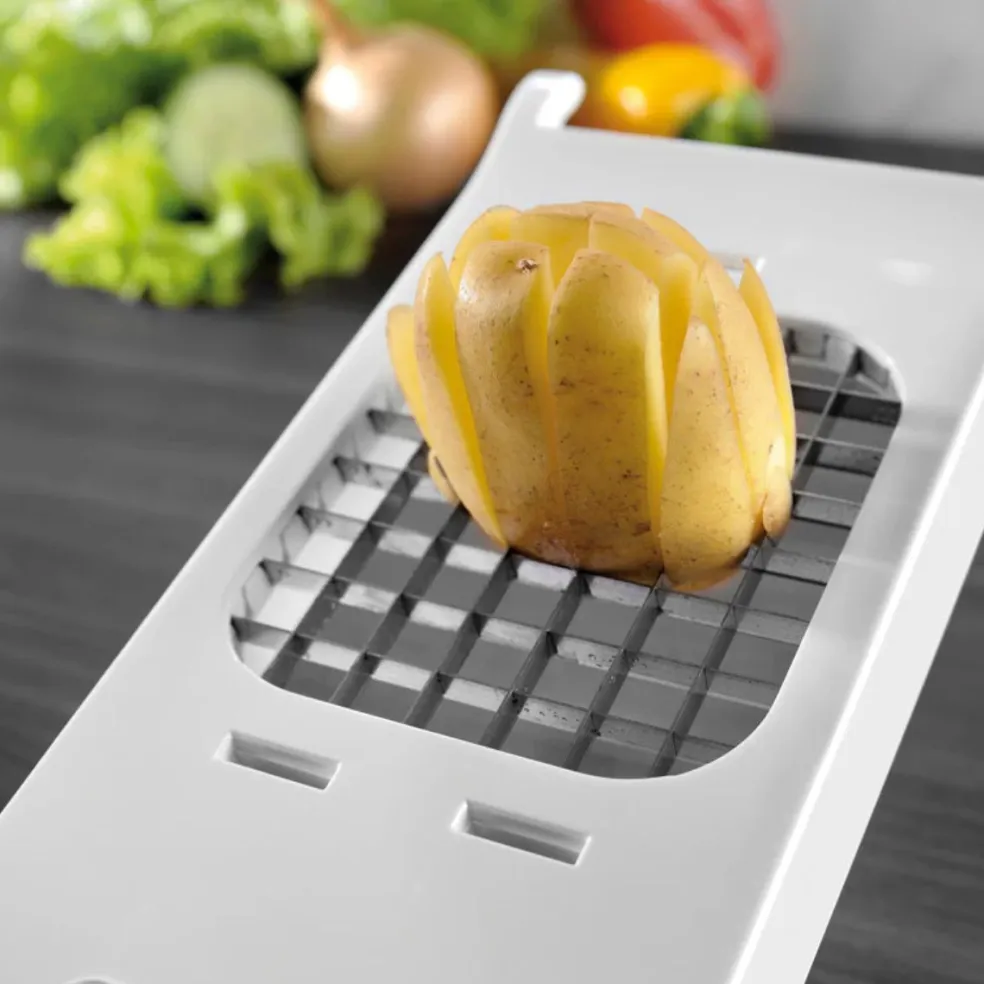 Cortador de patatas y verduras con recogedor Alligator