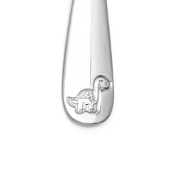 Cubertería de 4 piezas de acero inox Dinosaurs Zilverstad