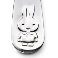 Cubertería de 4 piezas de acero inox Miffy Zilverstad