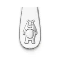 Cubertería de 4 piezas de acero inox Wildlife Zilverstad