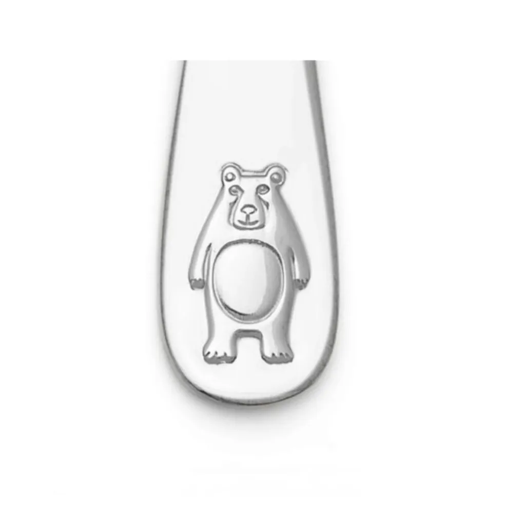 Cubertería de 4 piezas de acero inox Wildlife Zilverstad
