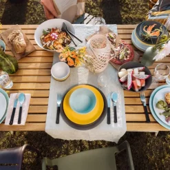 Cubiertos de resina para ensalada Bloom de Mepal