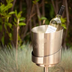 Cubitera de acero inoxidable con stand Leopold Vienna