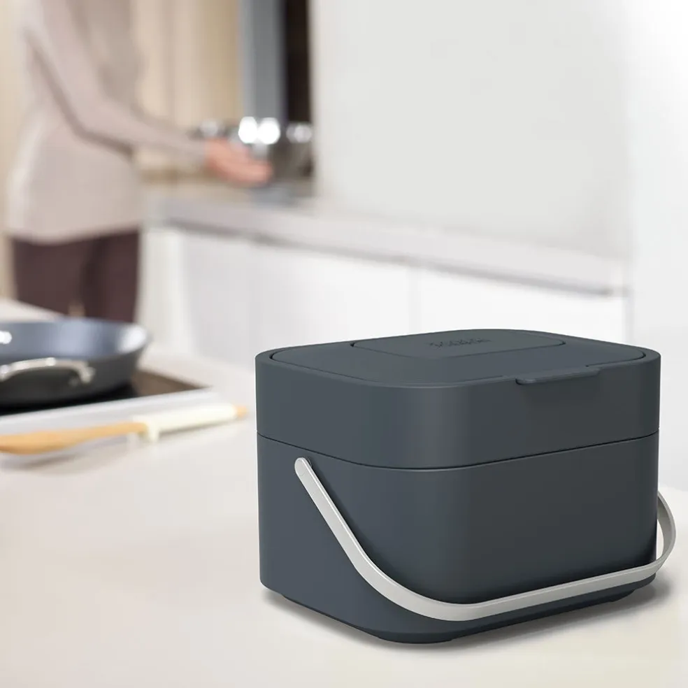 Cubo de basura orgánica con ventilación Stack 4 Joseph Joseph