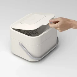 Cubo de basura orgánica con ventilación Stack 4 Joseph Joseph
