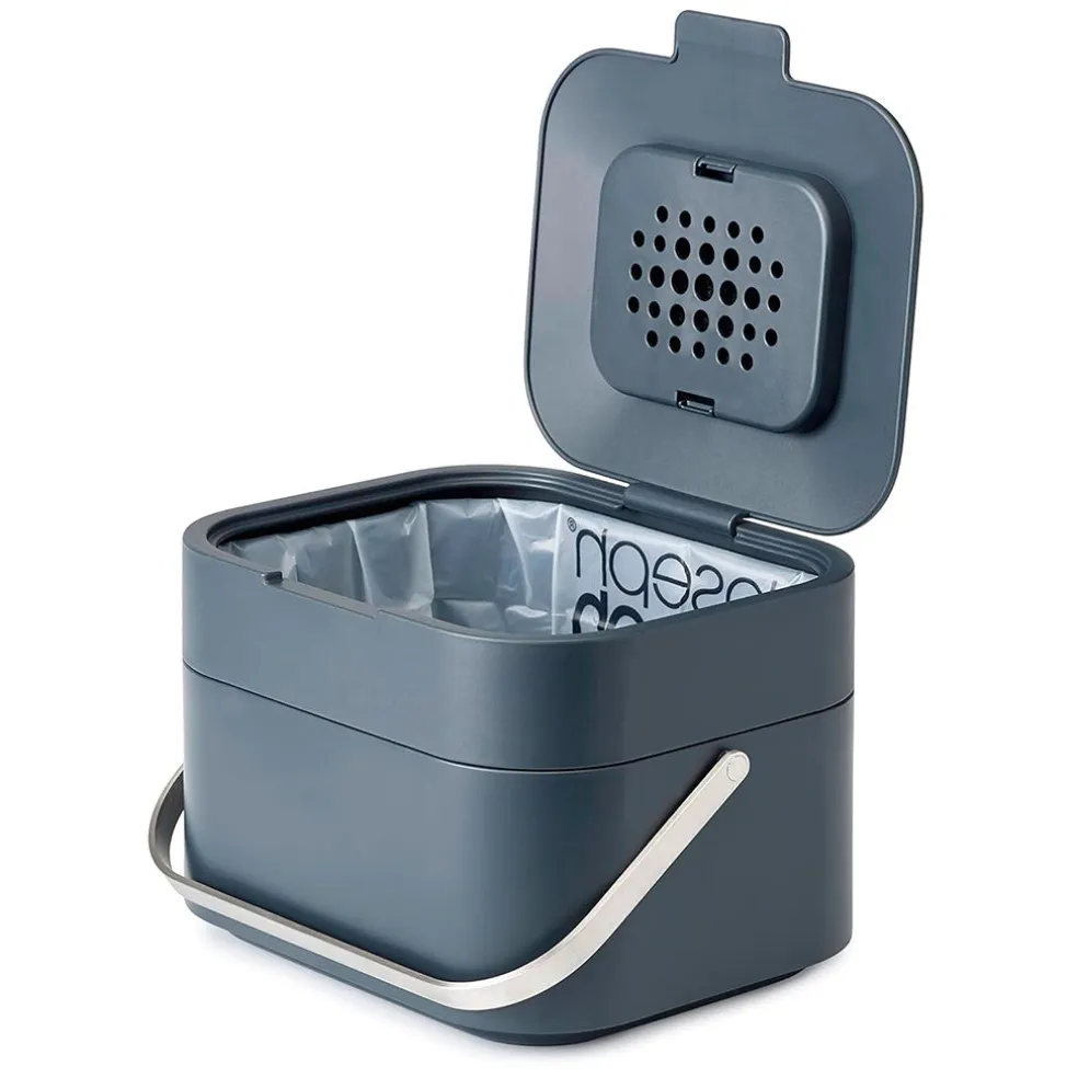 Cubo de basura orgánica con ventilación Stack 4 Joseph Joseph