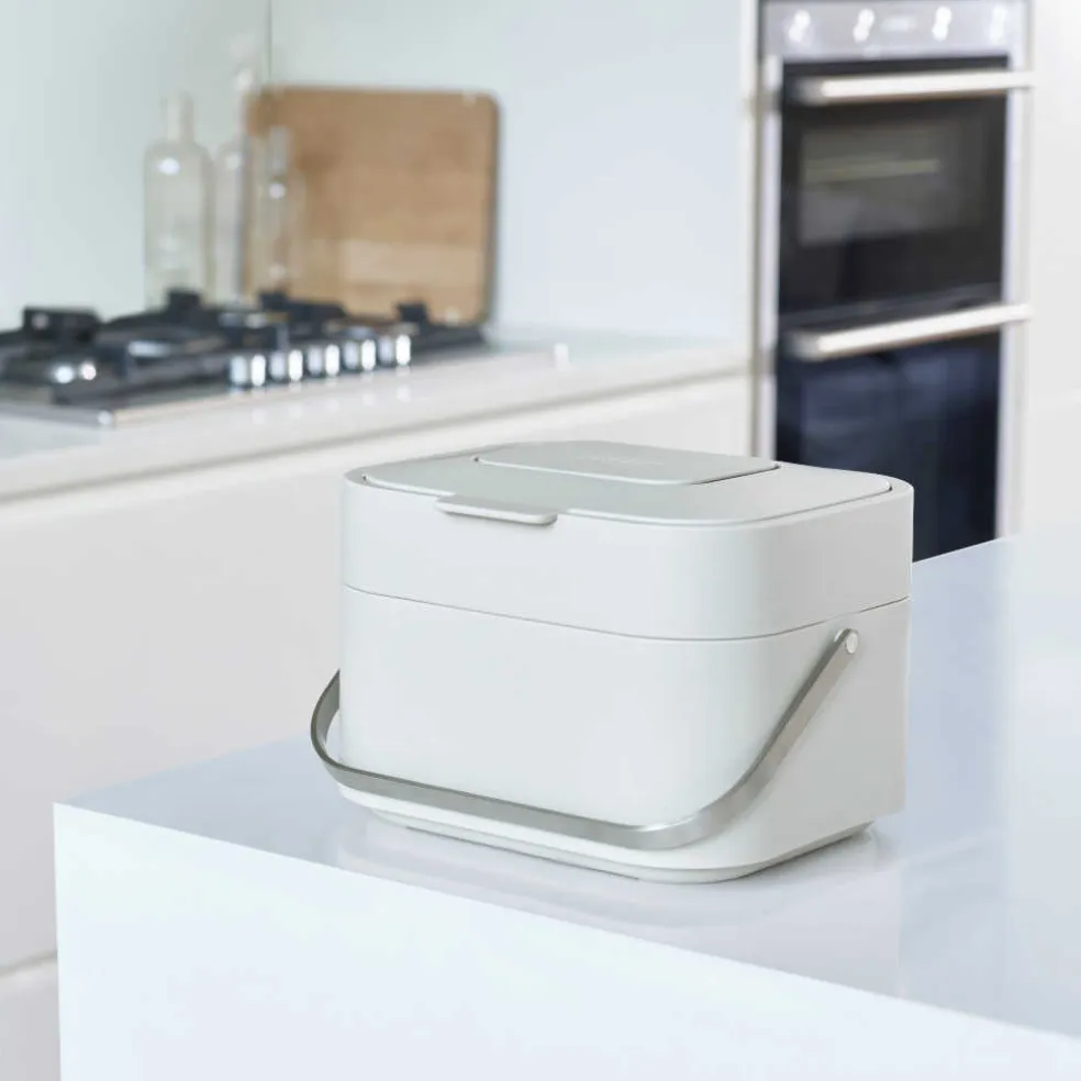 Cubo de basura orgánica con ventilación Stack 4 Joseph Joseph