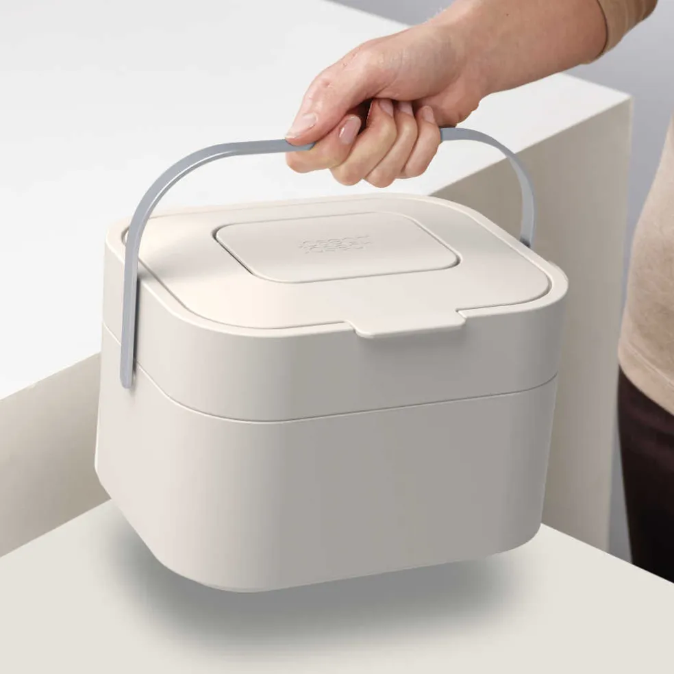 Cubo de basura orgánica con ventilación Stack 4 Joseph Joseph
