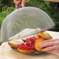 Cubreplatos de acero inox Estivo Cilio