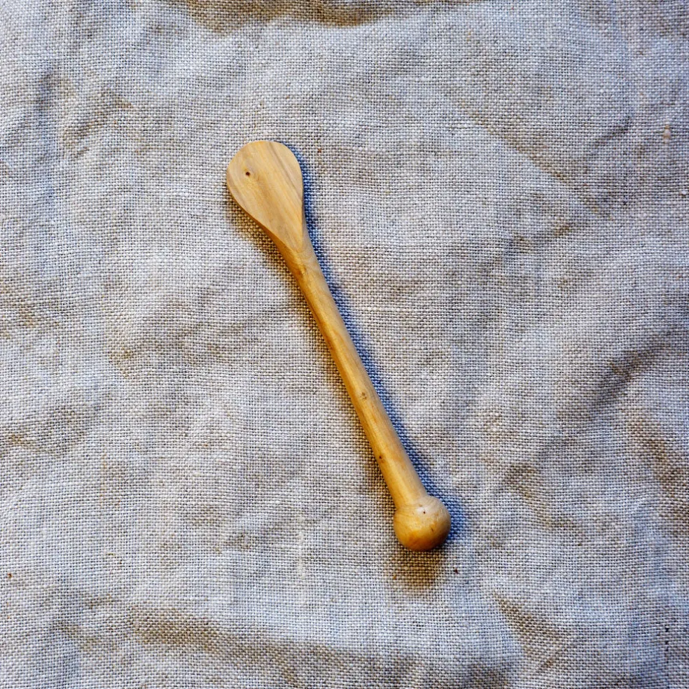 Cuchara de madera para mostaza 11 cm Roger Orfevre