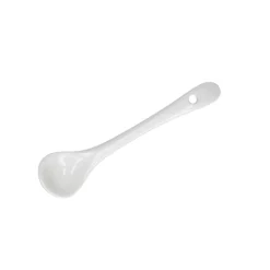 Cuchara de porcelana para sal y especias Trattoria La Porcellana Bianca
