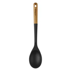 Cuchara de silicona para servir con mango de madera Staub