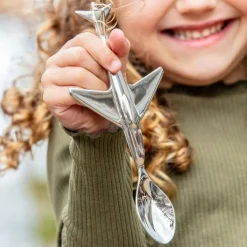 Cuchara infantil en forma de avión Zilverstad