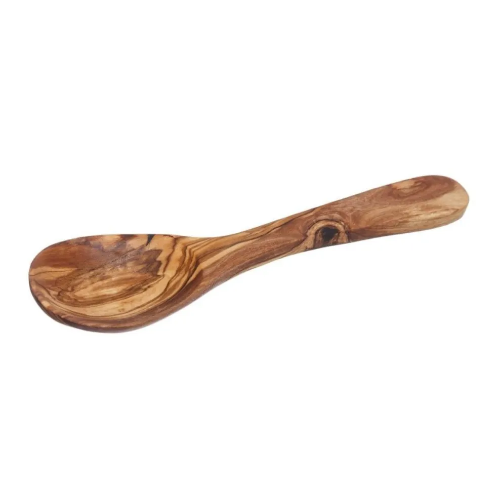 Cuchara para azúcar, especias y salsas de madera de olivo Selbrae