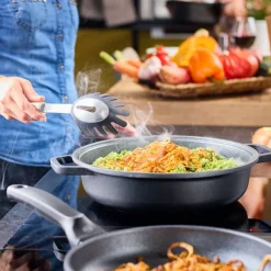 Cuchara para pasta de acero inoxidable con puntas de silicona Rösle