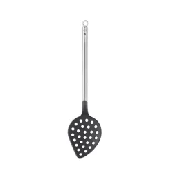 Cuchara perforada para servir de nailon con mango de inox Basic Line Rösle