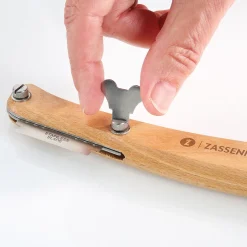 Cuchilla para greñar pan con mango de haya Zassenhaus