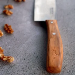 Cuchillo Chef con mango de madera de olivo Pallarès
