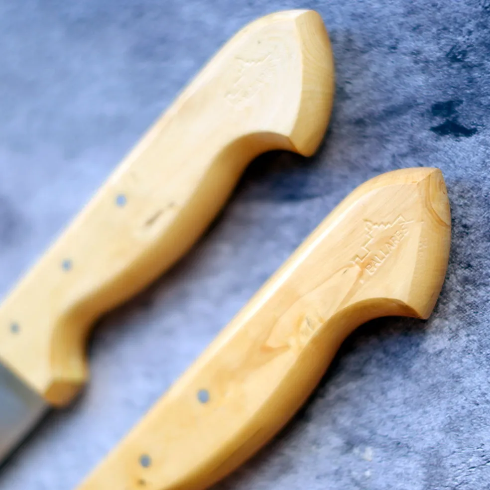 Cuchillo de cocina con mango de boj Pallarès