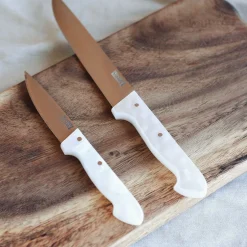Cuchillo de cocina Inox con mango de Nácar Pallarès