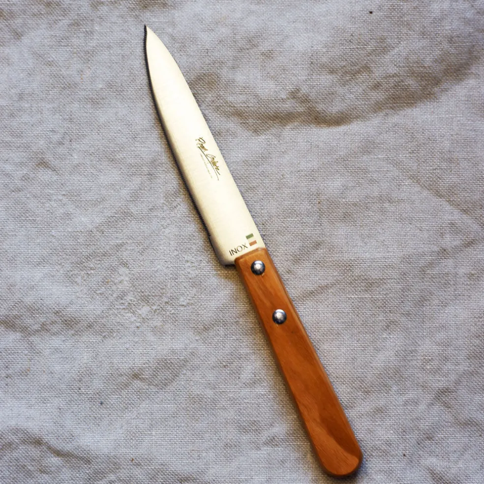 Cuchillo de cocina mango de madera de olivo Roger Orfevre
