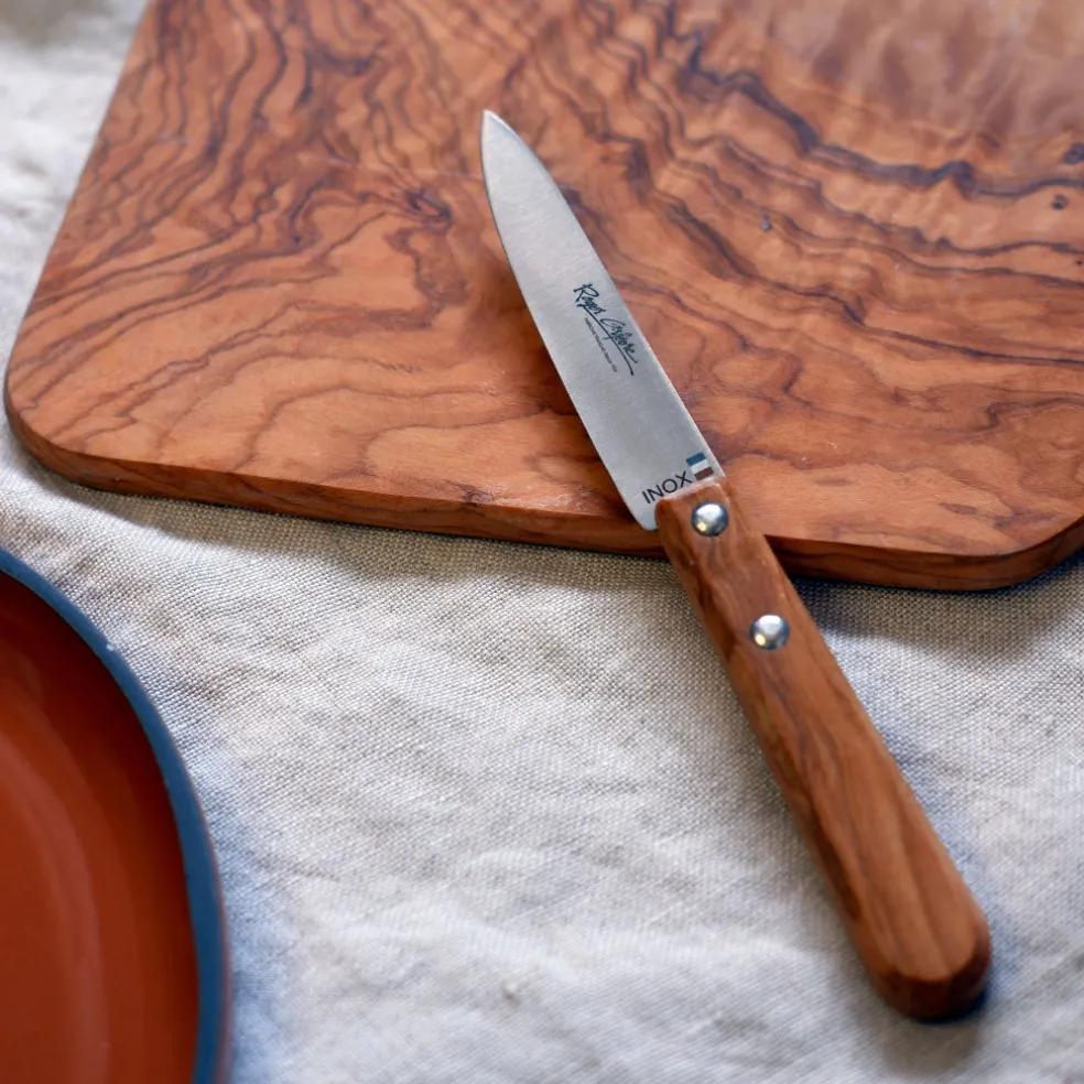 Cuchillo de cocina mango de madera de olivo Roger Orfevre