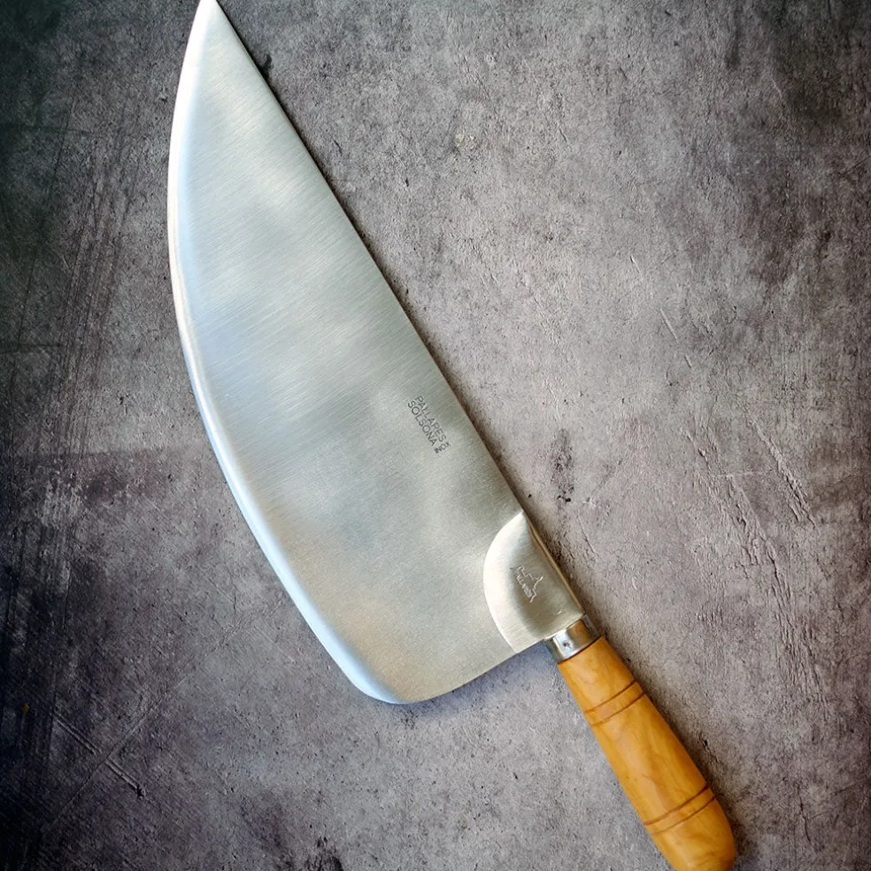 Cuchillo de cocina para pescado con mango de boj Pallarès