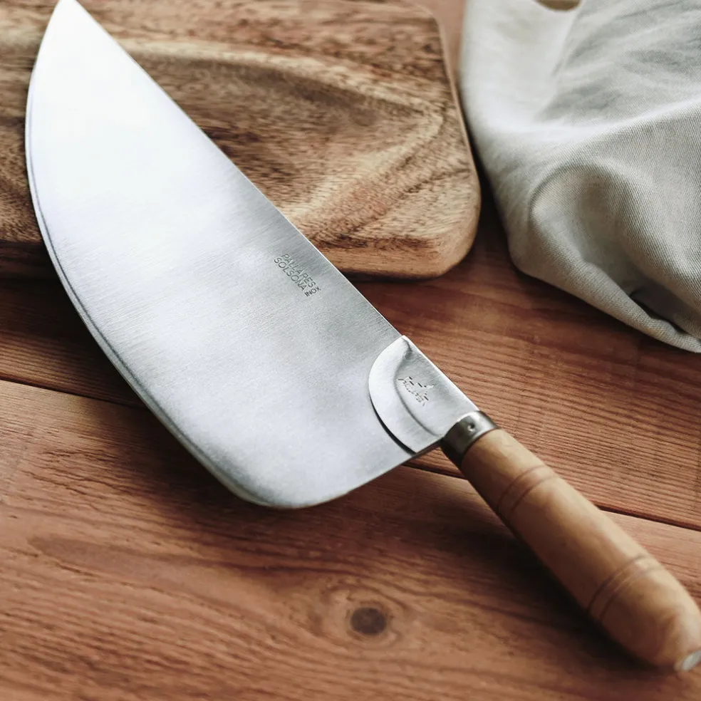 Cuchillo de cocina para pescado con mango de boj Pallarès