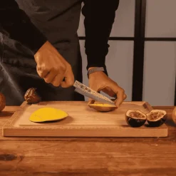 Cuchillos de acero damasco japonés Densho Kotai