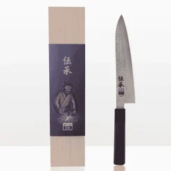 Cuchillos de acero damasco japonés Densho Kotai