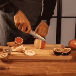 Cuchillos de acero damasco japonés Densho Kotai