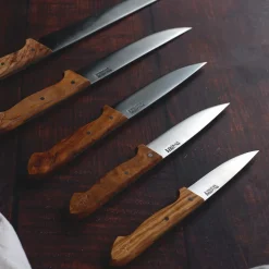Cuchillos de cocina con mango de olivo Pallarès
