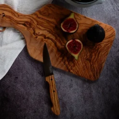 Cuchillos de cocina con mango de olivo Pallarès