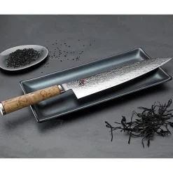 Cuchillos japoneses Miyabi de acero damasco