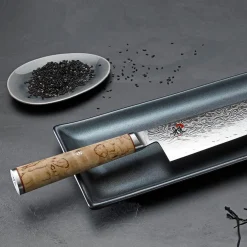Cuchillos japoneses Miyabi de acero damasco