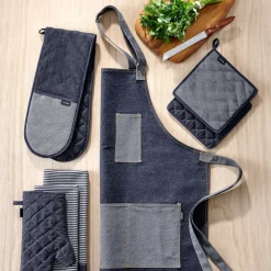 Delantal de cocina Denim Ladelle
