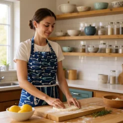 Delantal de cocina Fish Dexam