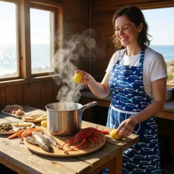 Delantal de cocina Fish Dexam