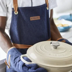 Delantal Denim Le Creuset