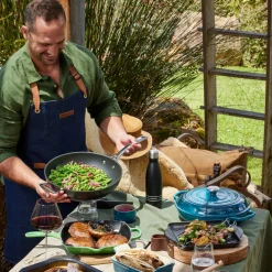 Delantal Denim Le Creuset