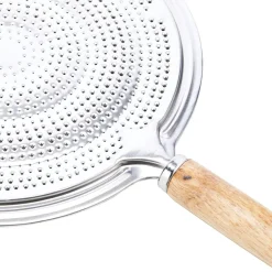 Difusor de calor y tostador de gas con mango de madera Dexam