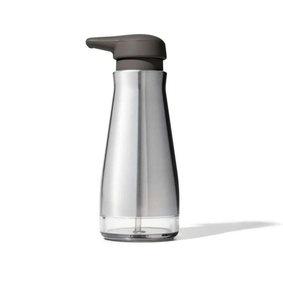 Dispensador de jabón de acero inoxidable OXO