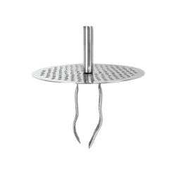 Embudo de acero inoxidable para conservas con adaptadores Cristel