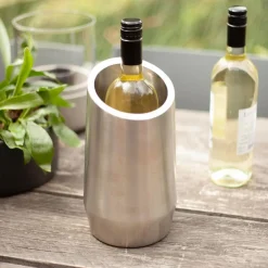 Enfriador de botellas de acero inoxidable de doble pared Leopold Vienna