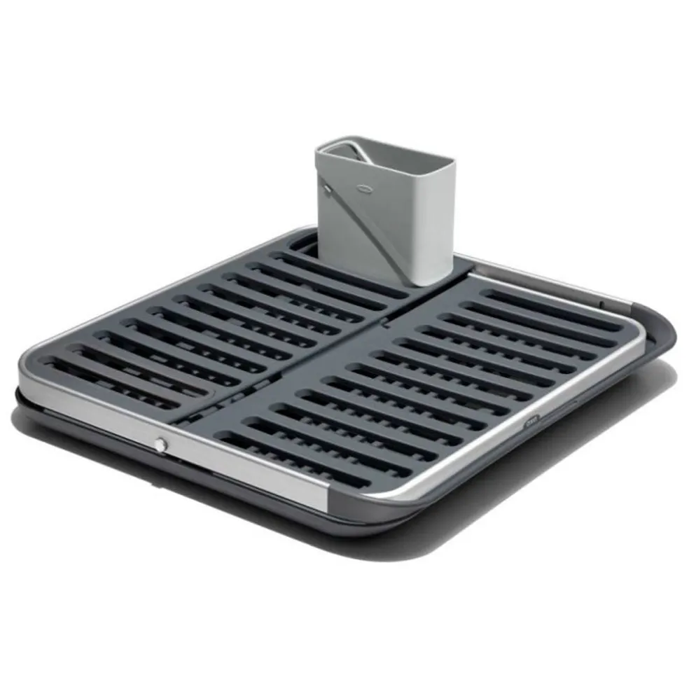 Escurreplatos plegable de aluminio OXO