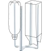 Escurridor de botellas y Soporte de cocina multiusos Tower Yamazaki