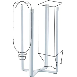 Escurridor de botellas y Soporte de cocina multiusos Tower Yamazaki